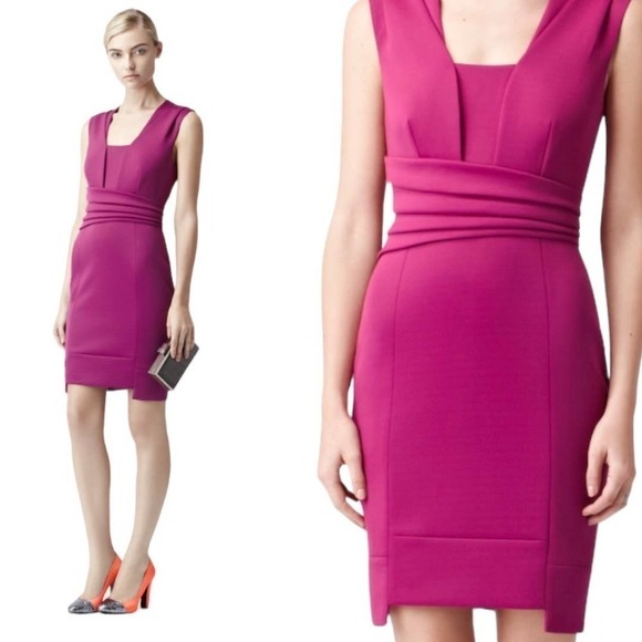 Reiss Tali Sheath Mini Cocktail Dress Size 4 US - Picture 1 of 10